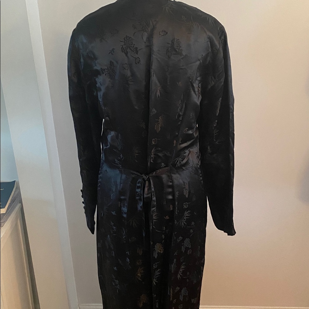 Monsoon brand size 14 black button up Japanese inspired dress - Picture 7 of 11